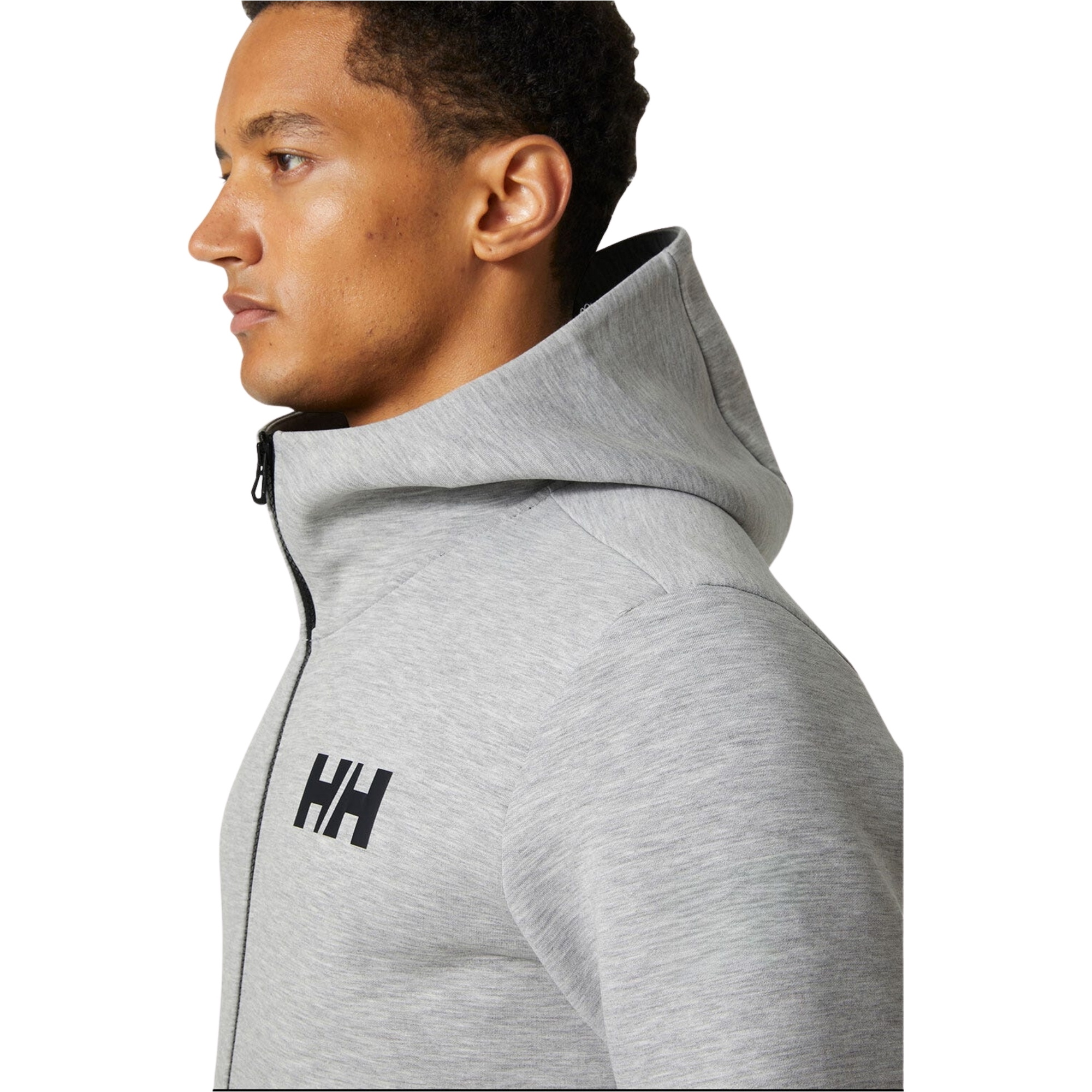 2026 Helly Hansen Mens HP Ocean Sailing Full Zip Jacket 2.0 34264 - Grey Melange